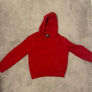 UGG Red Knit 96% Cotton Hoodie